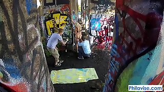 Philavise-action kamera publikus dögös középkorú anyák fucking with Alyssa Lynn